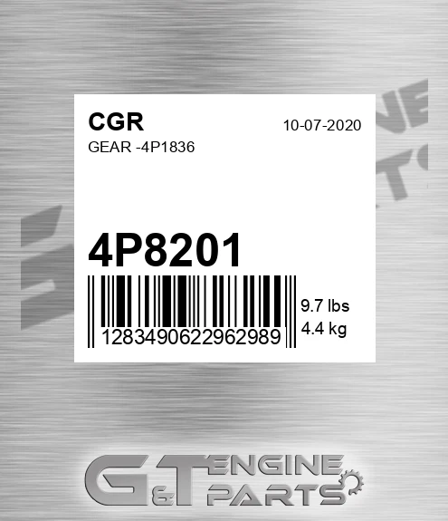 4P8201 CGR Gear -4p1836