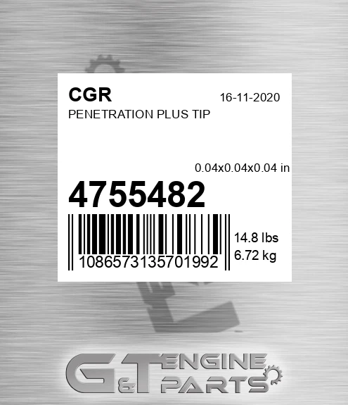 4755482 CGR Penetration Plus Tip