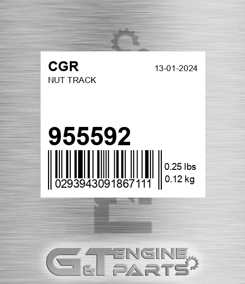 955592 CGR Nut Track