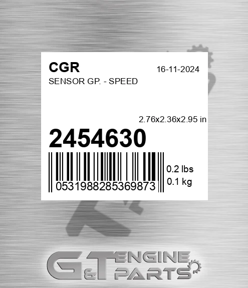 2454630 Sensor Gp. - Speed for CGR