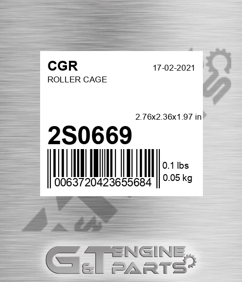 2S0669 Roller Cage