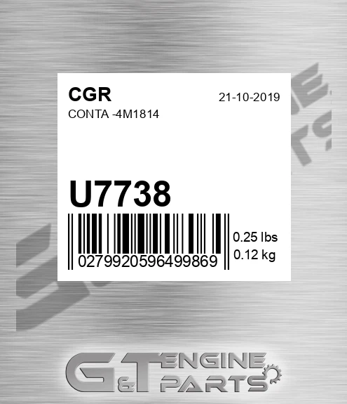 U7738 Conta -4m1814