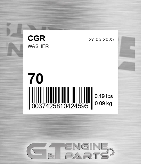 70 Washer