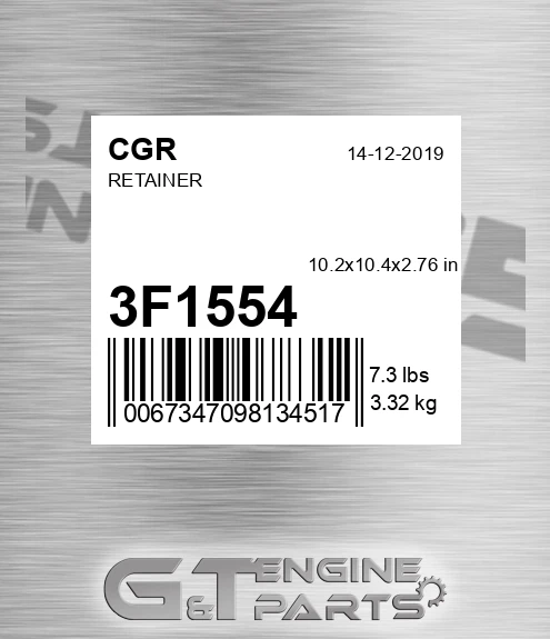 3F1554 Retainer