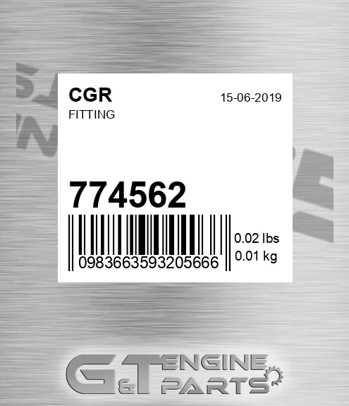 774562 Fitting