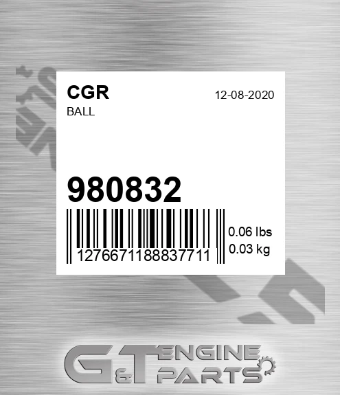 980832 CGR Ball