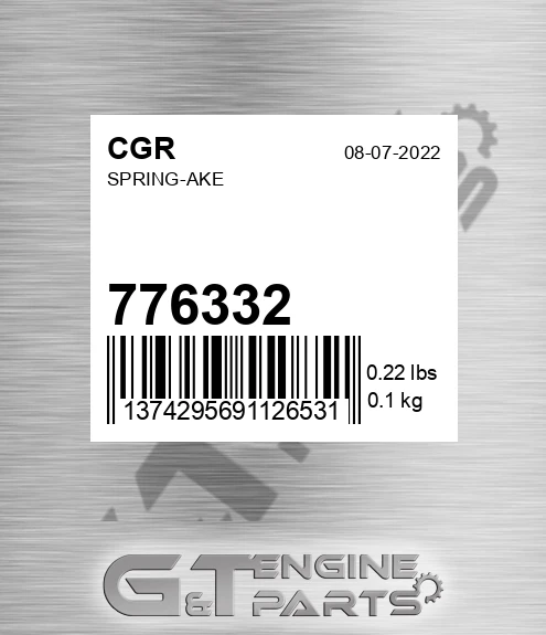 776332 Spring-ake