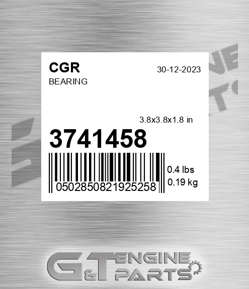 3741458 Bearing for CGR