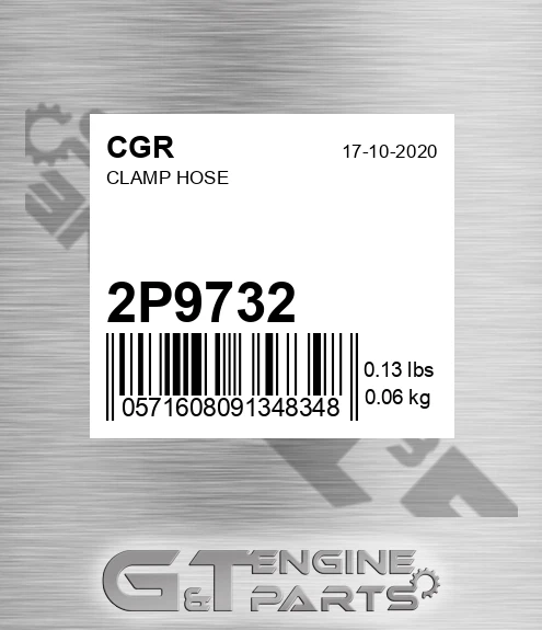 2P9732 Clamp Hose