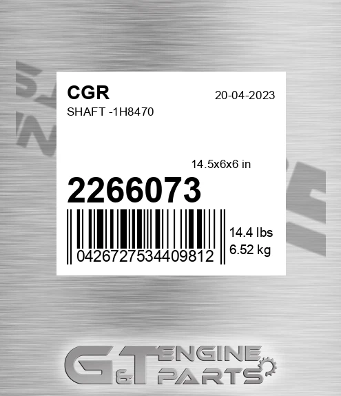 2266073 CGR Shaft -1h8470