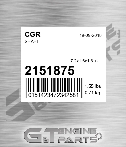2151875 CGR Shaft