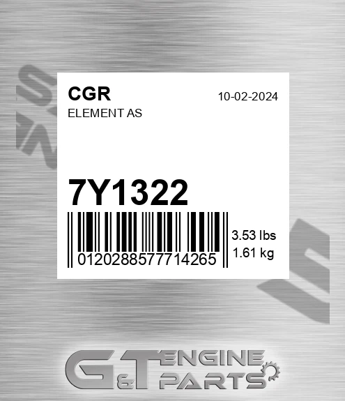 7Y1322 Element As