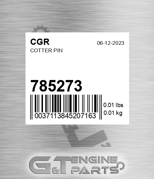 785273 Cotter Pin