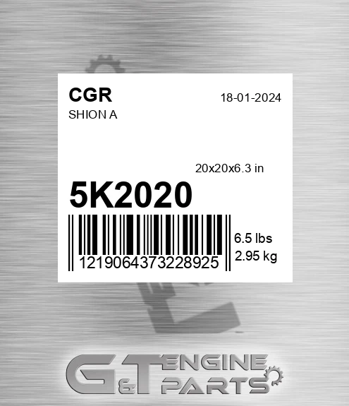 5K2020 CGR Shion A