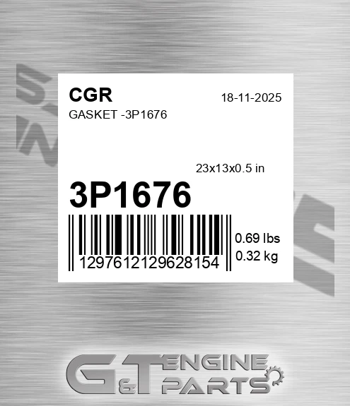 3P1676 Gasket -