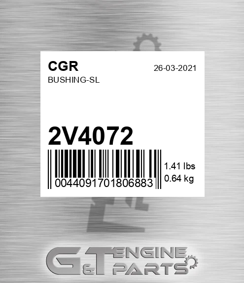 2V4072 Bushing-sl