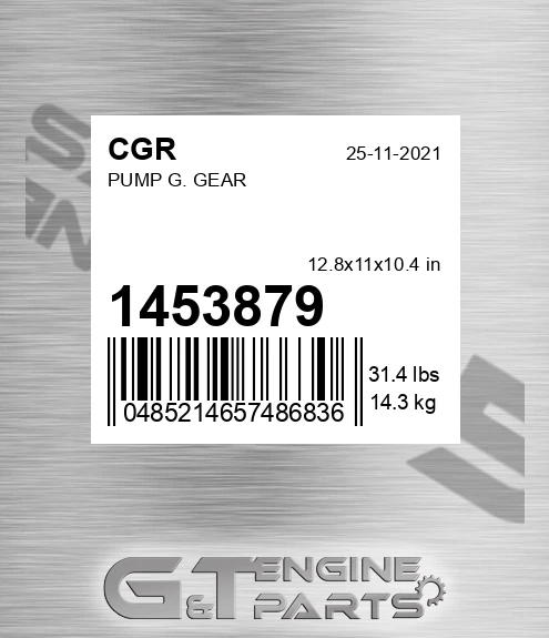 1453879 Pump G. Gear