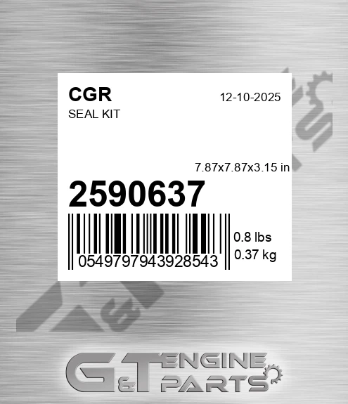 2590637 CGR Seal Kit