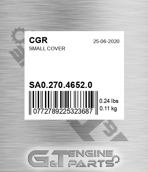 SA0.270.4652.0 Small Cover