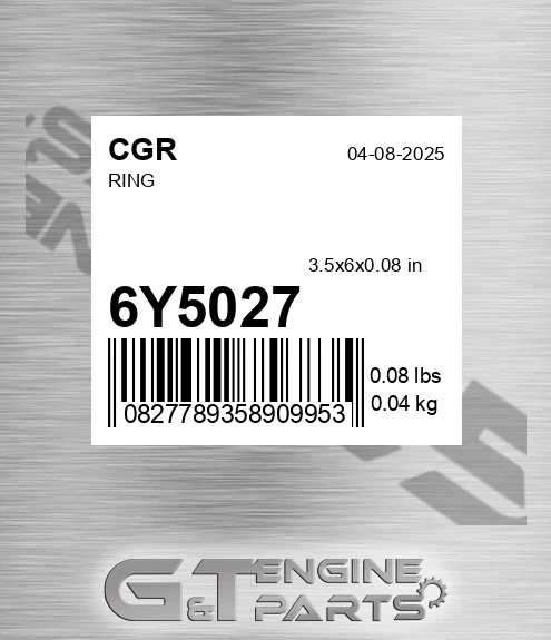 6Y5027 CGR Ring