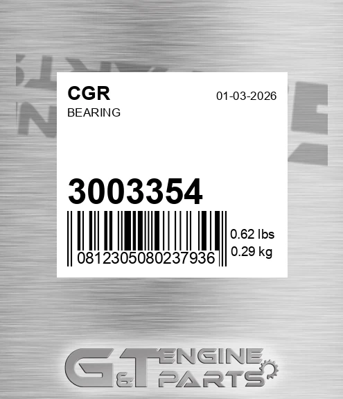 3003354 Bearing for CGR