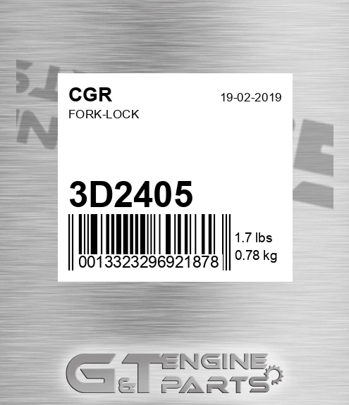 3D2405 Fork-lock