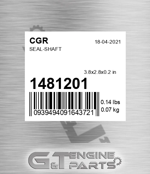 1481201 Seal-shaft