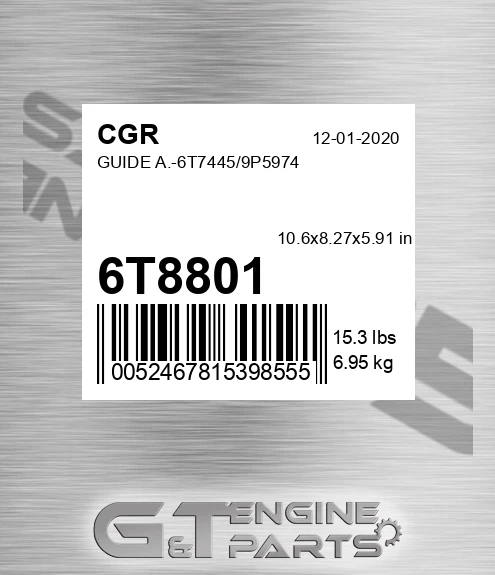 6T8801 CGR Guide A.-6t7445/9p5974