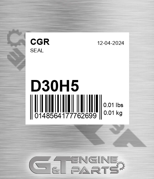 D30H5 Seal