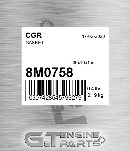 8M0758 Gasket