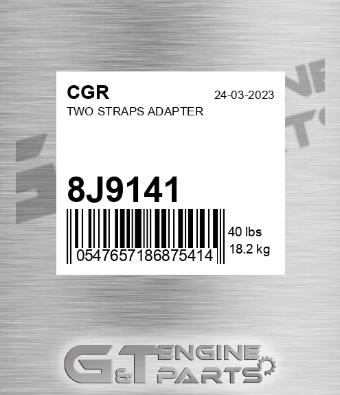 8J9141 Two Straps Adapter