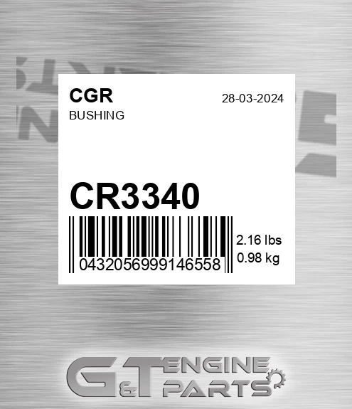 CR3340 Bushing