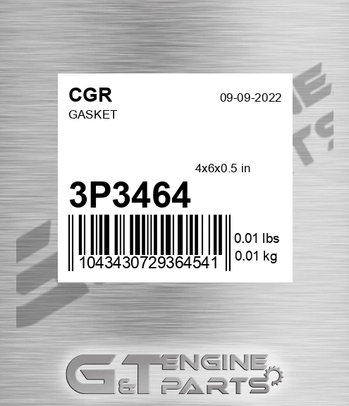 3P3464 CGR Gasket