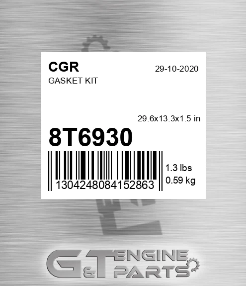 8T6930 Gasket Kit