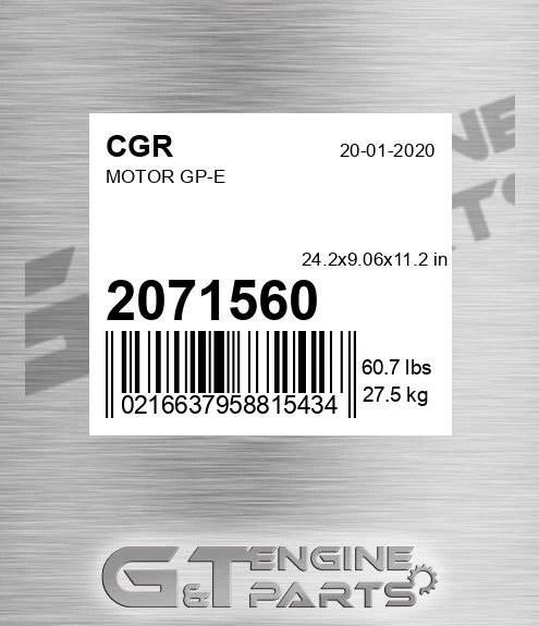 2071560 Motor Gp-e