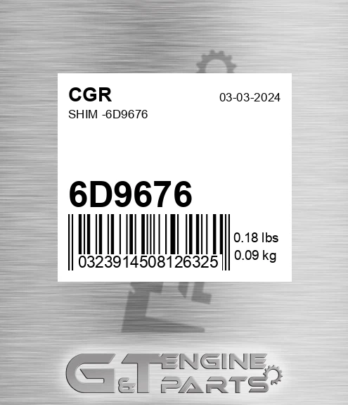 6D9676 Shim -