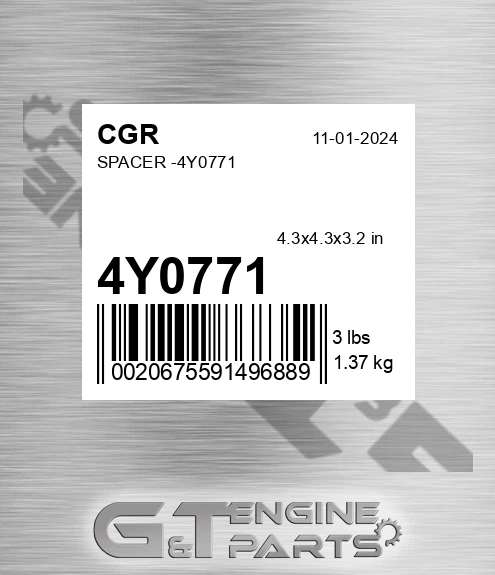 4Y0771 Spacer -