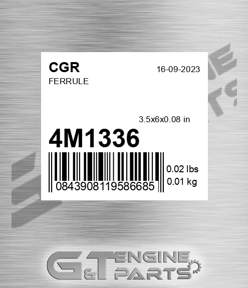4M1336 CGR Ferrule