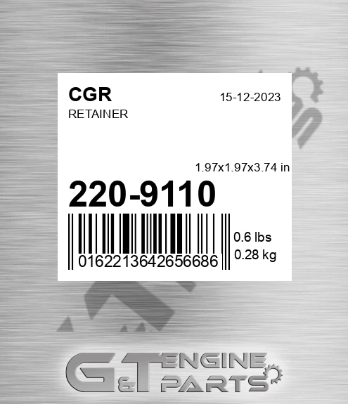 220-9110 Retainer