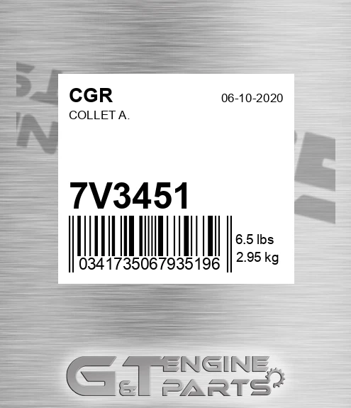 7V3451 Collet A.