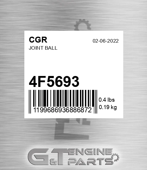 4F5693 Joint Ball