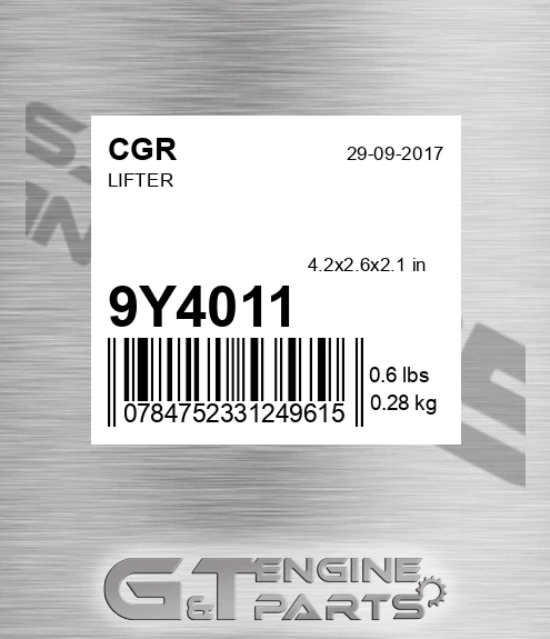 9Y4011 Lifter for CGR