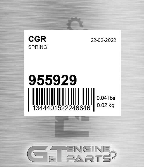 955929 CGR Spring