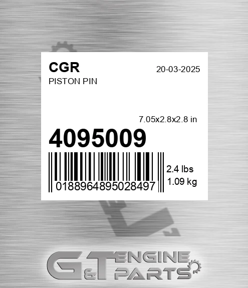 4095009 CGR Piston Pin