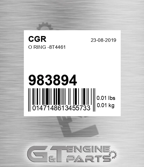 983894 O Ring -8t4461