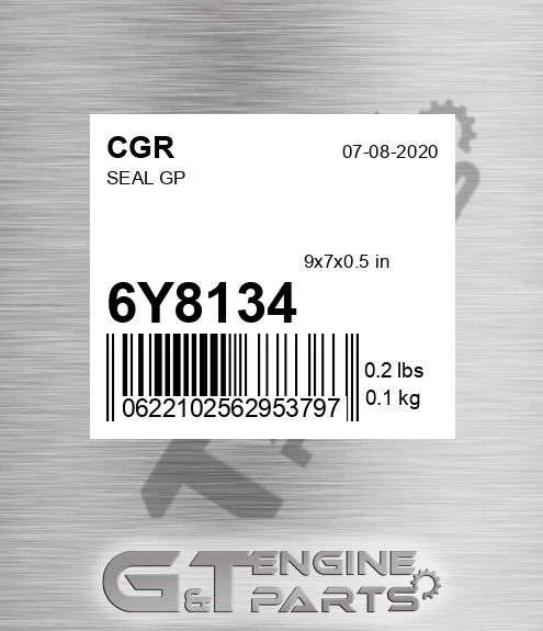 6Y8134 CGR Seal Gp