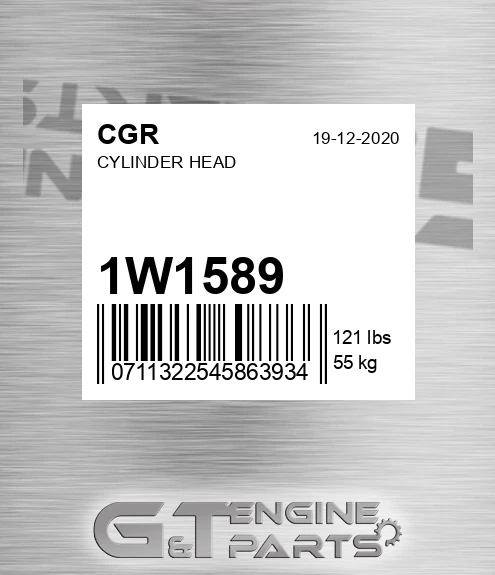 1W1589 CGR Cylinder Head