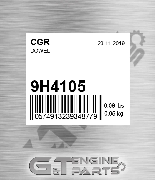 9H4105 CGR Dowel