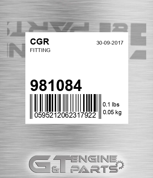 981084 Fitting