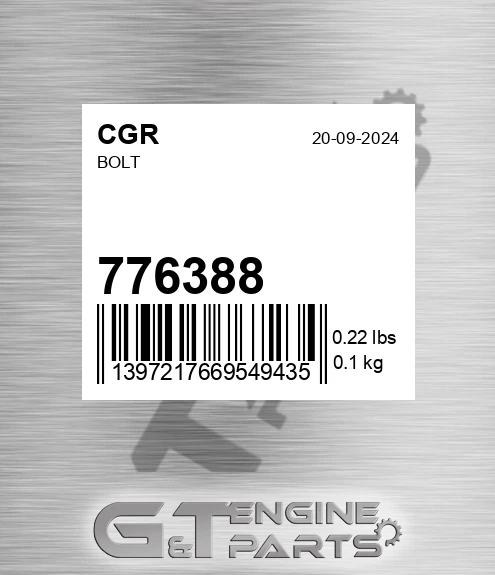 776388 Bolt